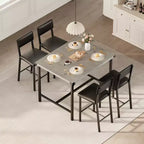 Ensemble de salle à manger - Meubles de salle à manger modernes, Ensemble de salle à manger de cuisine, Construction durable, Conception peu encombrante, Élégant et confortable