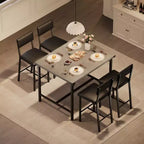 Ensemble de salle à manger - Meubles de salle à manger modernes, Ensemble de salle à manger de cuisine, Construction durable, Conception peu encombrante, Élégant et confortable
