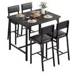 Dining Set - Modern Dining Room Furniture, Kitchen Dining Set, Durable Construction, Space-Saving Design, Stylish and Comfortable
