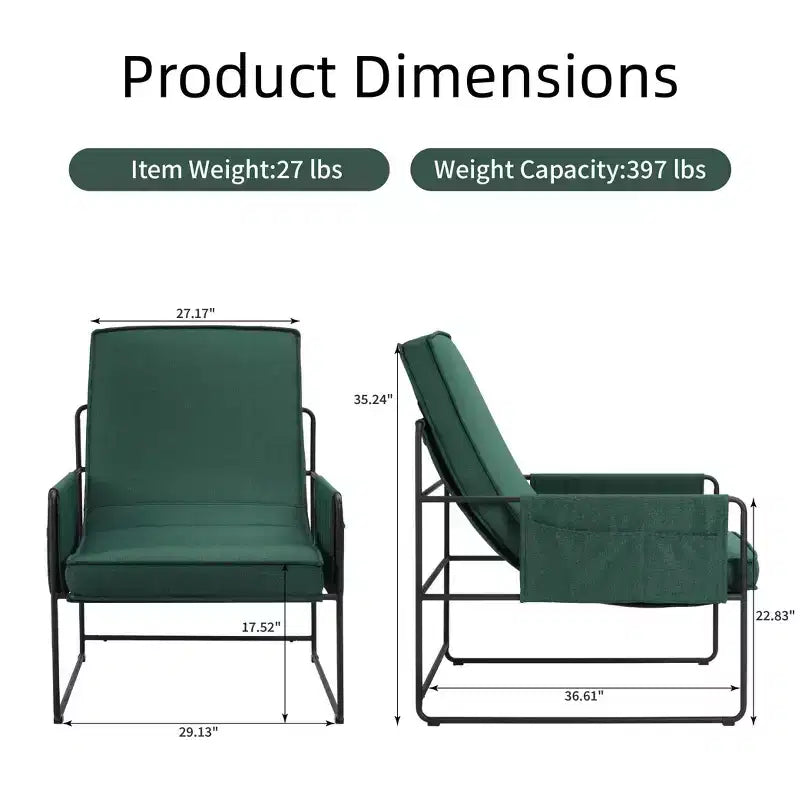Fauteuil suspendu avec coussin - Siège d'appoint/de coiffeuse