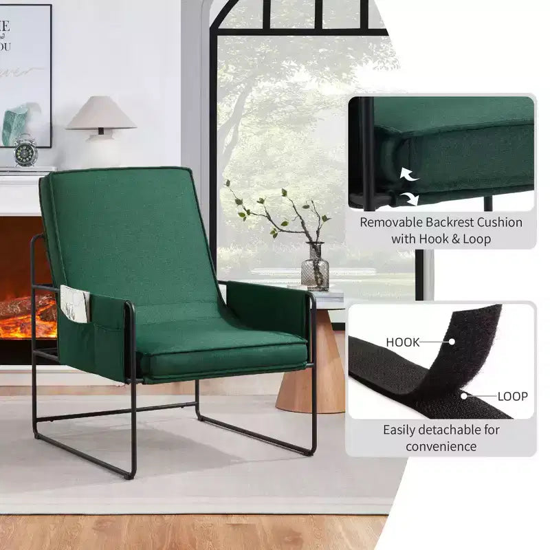 Fauteuil suspendu avec coussin - Siège d'appoint/de coiffeuse