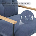 Fauteuil suspendu avec coussin - Siège d'appoint/de coiffeuse