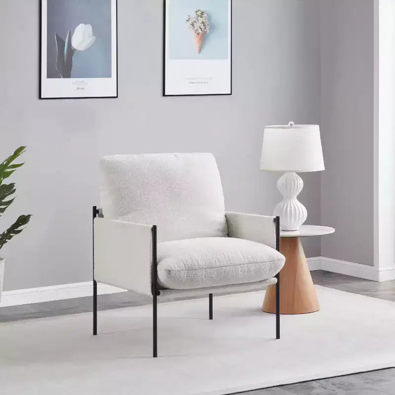 Fauteuil suspendu avec coussin - Siège d'appoint/de coiffeuse