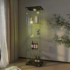 Vitrine en verre trempé Noyes GDFStudio