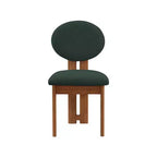 Meridian Furniture, Chaises de salle à manger en tissu bouclé Napa, Lot de 2