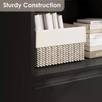 Étagère de 70 pouces avec tiroirs, grande bibliothèque de style rustique, bibliothèques profondes en bois, meuble de rangement pour le salon, le bureau, la cuisine.
