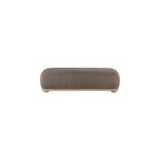 Meridian Furniture, Banc Calum en tissu chenille