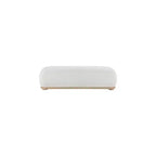 Meridian Furniture, Banc Calum en tissu chenille