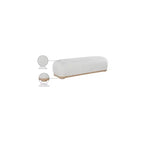 Meridian Furniture, Banc Calum en tissu chenille