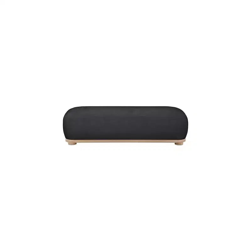 Meridian Furniture, Banc Calum en tissu chenille