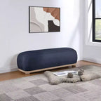 Meridian Furniture, Banc Calum en tissu chenille
