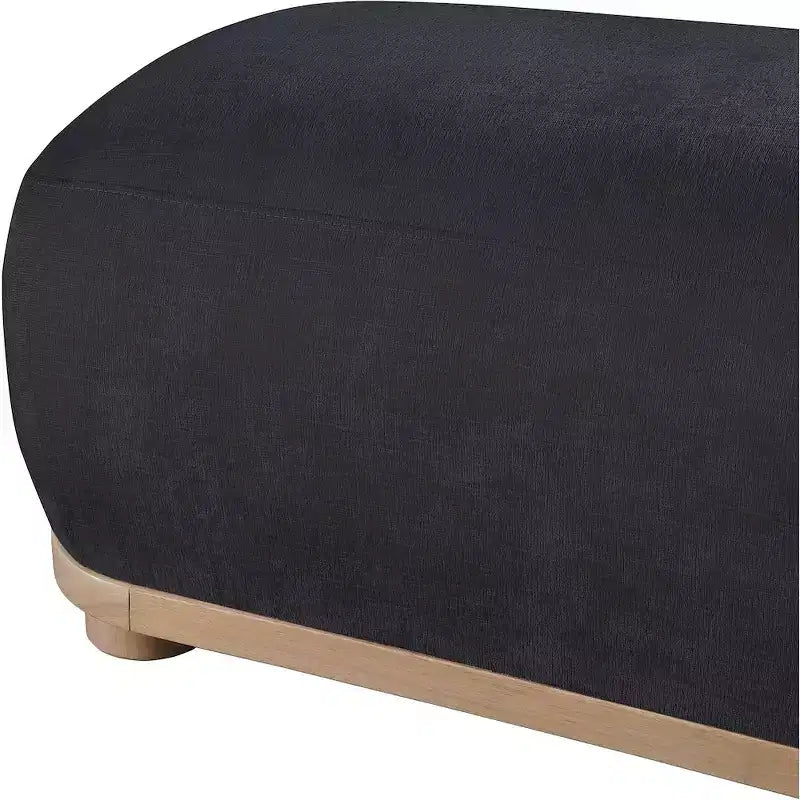 Meridian Furniture, Banc Calum en tissu chenille