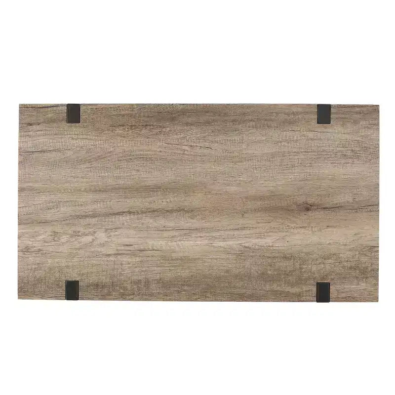 Table basse GDFStudio Francie industrielle de 109,86 cm avec pieds traîneaux