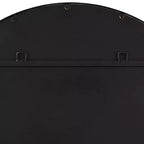 Miroir mural rond Uttermost Andi noir et or 34 po