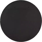 Miroir mural rond Uttermost Andi noir et or 34 po