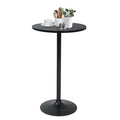 FDW Modern Round Pub Hydraulic Dining Room Home Kitchen Bar Top Tall Table