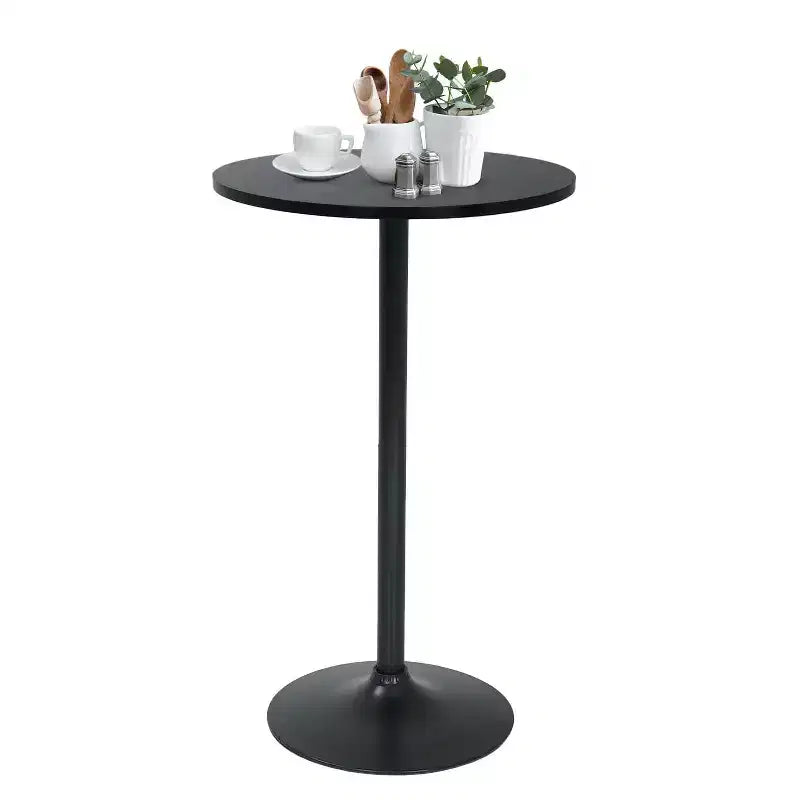 FDW Modern Round Pub Hydraulic Dining Room Home Kitchen Bar Top Tall Table