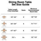 Table à manger ovale noire de ferme 79 places pour 6 à 8 personnes avec pieds de table arqués ronds pour la salle à manger et le salon