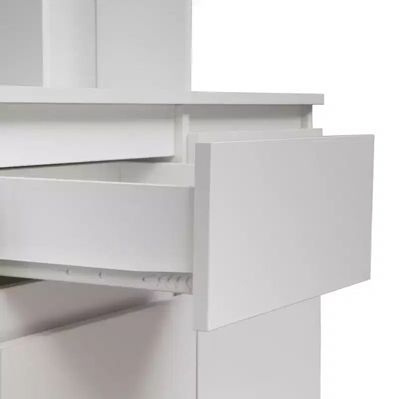 Okak 74 Buffet Autoportant avec Rangement, Armoire de Rangement Moderne avec Support Micro-ondes et Station de Recharge