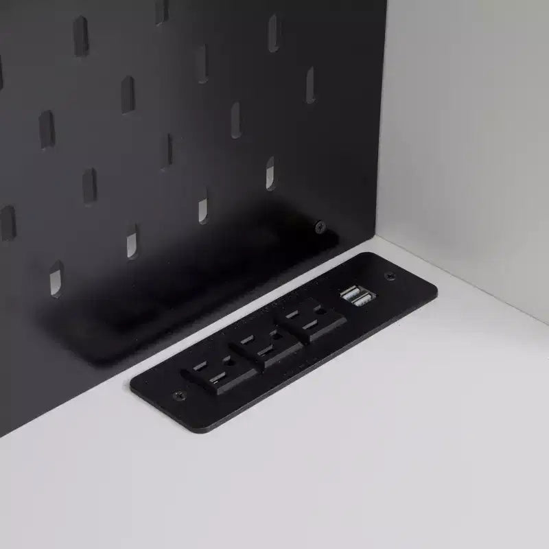 Okak 74 Buffet Autoportant avec Rangement, Armoire de Rangement Moderne avec Support Micro-ondes et Station de Recharge