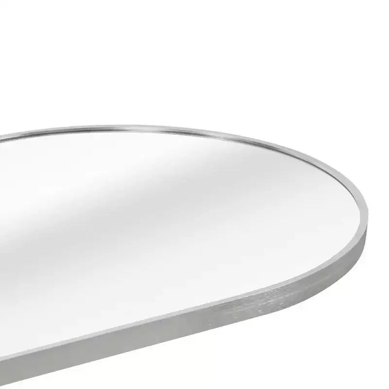 Miroir de sol Whisen 63x20 pouces en forme de pilule, design incassable