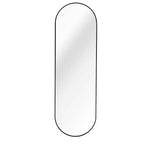 Whisen 63x20 Inch Pill-Shaped Full-Length Mirror, Shatterproof Design