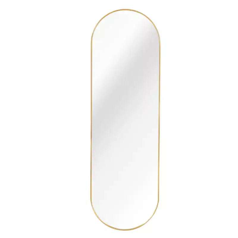 Miroir de sol Whisen 63x20 pouces en forme de pilule, design incassable