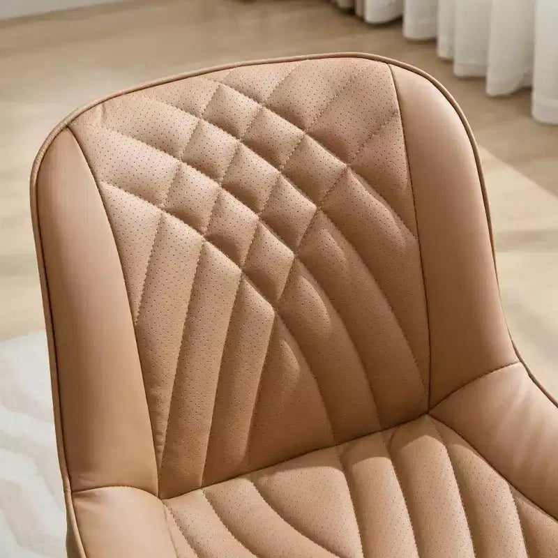 Zeus & Ruta – Lot de 2 chaises de salle à manger modernes du milieu du siècle en similicuir rembourré, confortables pour la cuisine et la salle à manger