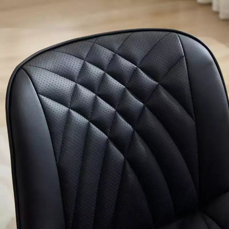 Zeus & Ruta – Lot de 2 chaises de salle à manger modernes du milieu du siècle en similicuir rembourré, confortables pour la cuisine et la salle à manger