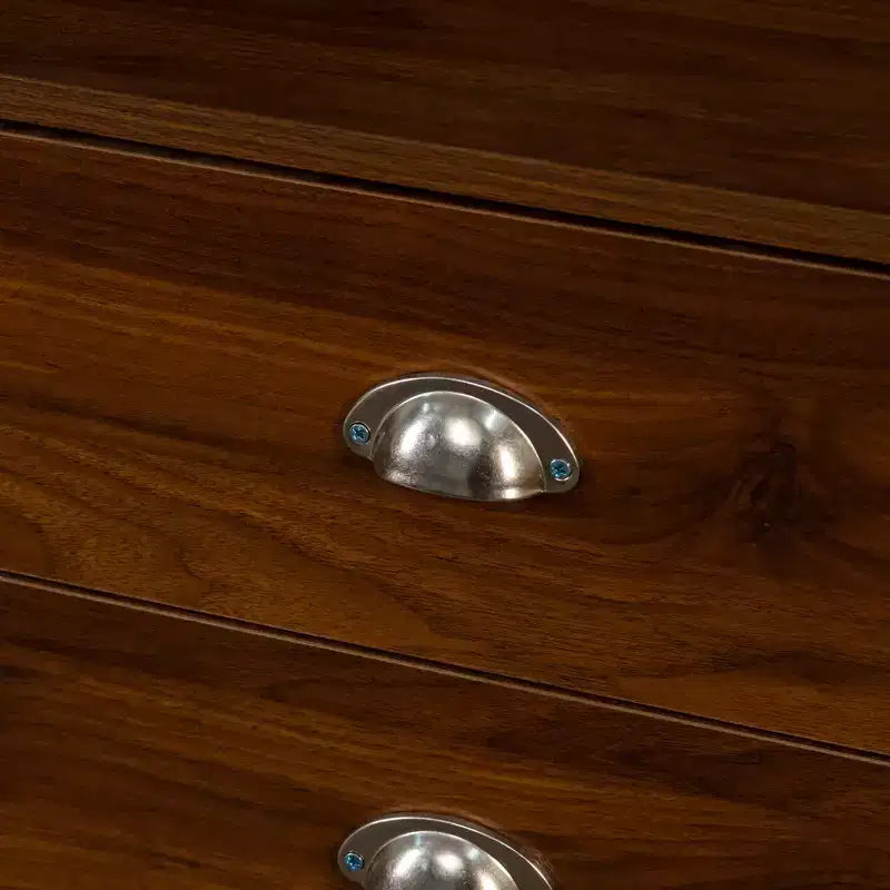Bureau rustique avec étagère GDFStudio Rosalind