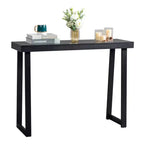 Karl Home | Console avec pieds trapézoïdaux de 109,9 cm, cadre en bois