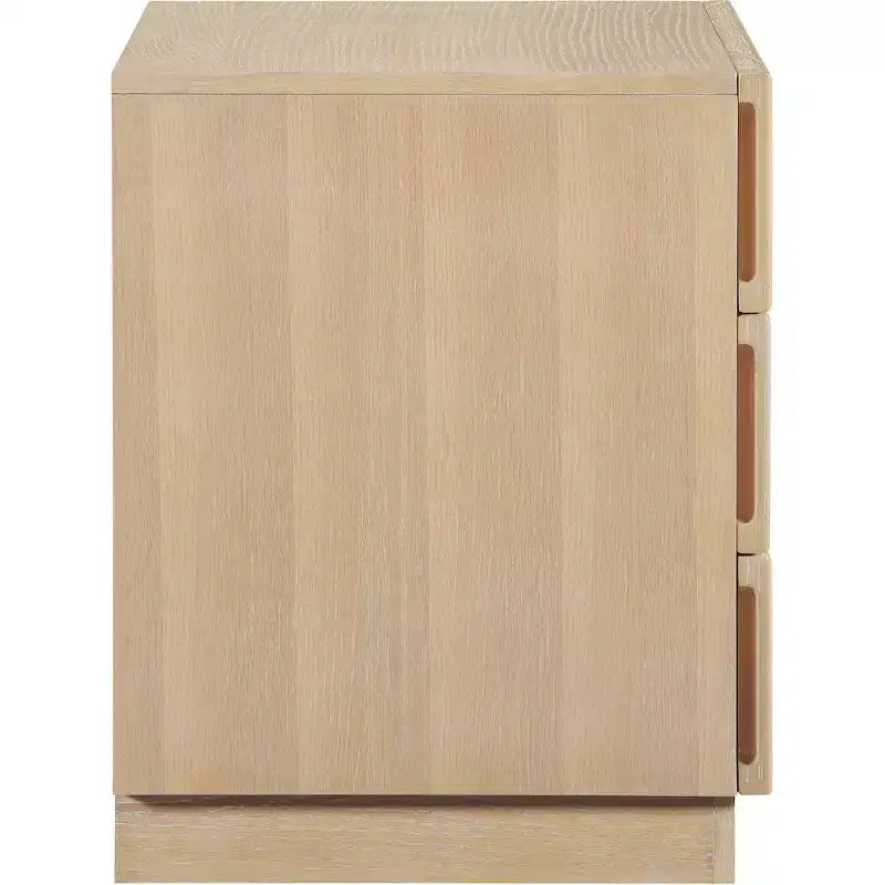 Meridian Furniture, Table de Chevet Naturelle Weave