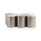 Meridian Furniture, table basse Dimple