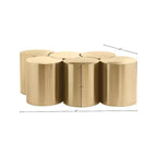 Meridian Furniture, table basse Dimple
