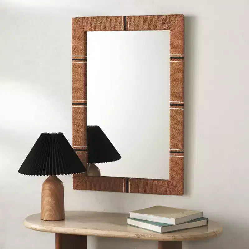 Miroir Salra - 23.82 x 35.8 - MRR9018 - Naturel - Safavieh