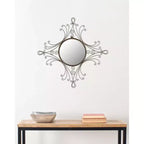 Miroir maltais - 28,3 x 31,5 - MIR3009 - Marron Rustique - Safavieh