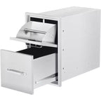 Acekool 16 tiroirs de cuisine triples avec porte-serviettes en papier