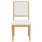 Ensemble de salle à manger rond extensible Whisen Farmhouse avec 4 chaises