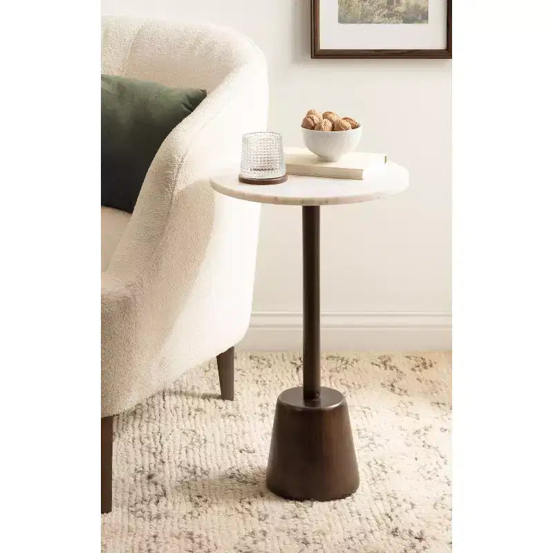 Table d'appoint ronde Tira de Kate et Laurel