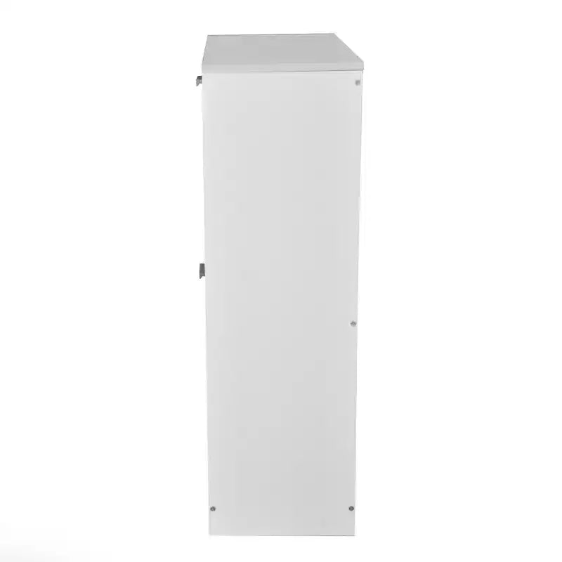 Meuble à chaussures en bois AndMakers 31 po H x 24 po L, blanc titane
