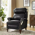 Fauteuil inclinable manuel en cuir véritable Gianpiero|HULALA HOME