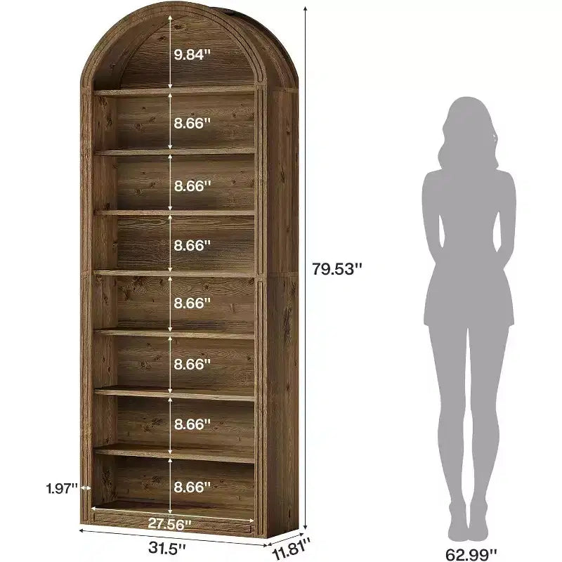 Meuble à Chaussures Haut Lantine à 8 Niveaux, Grand Organisateur de Chaussures, Étagère à Chaussures Autonome en Bois pour Placard et Entrée