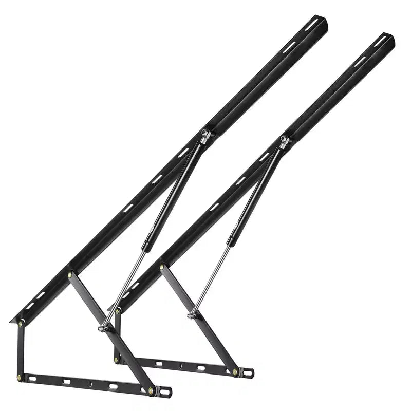 VEVOR Bed Lift, 59x71 in Compatible Bed Size 154 lbs Load Bearing, DIY Wall Bed Mechanical Hardware Kit, Pneumatic Lever Heavy Duty Bed Support,Black