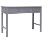 Bureau Gris Bois de paulownia, Bois de peuplier Bureau moyen Rectangulaire