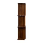 Étagère à vin murale CuisinSmart, étagère de bar suspendue à 3 niveaux grande capacité, porte-verres à vin, étagère de présentation pour bouteilles de vin, pour la décoration de la cuisine ou de la salle à manger