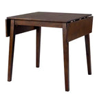Okak 30X45IN Ensemble de table à manger extensible minimaliste pour 4, table de cuisine avec pieds en bois d'hévéa, table pliante pour salle à manger, petits espaces