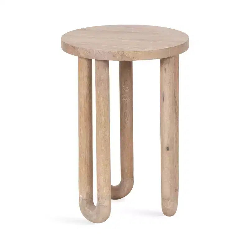 Table d'appoint Kenzo en bois par Kate and Laurel