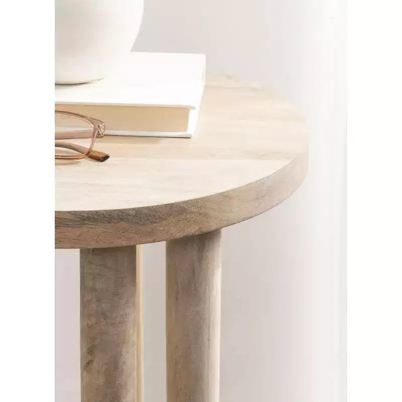 Table d'appoint Kenzo en bois par Kate and Laurel