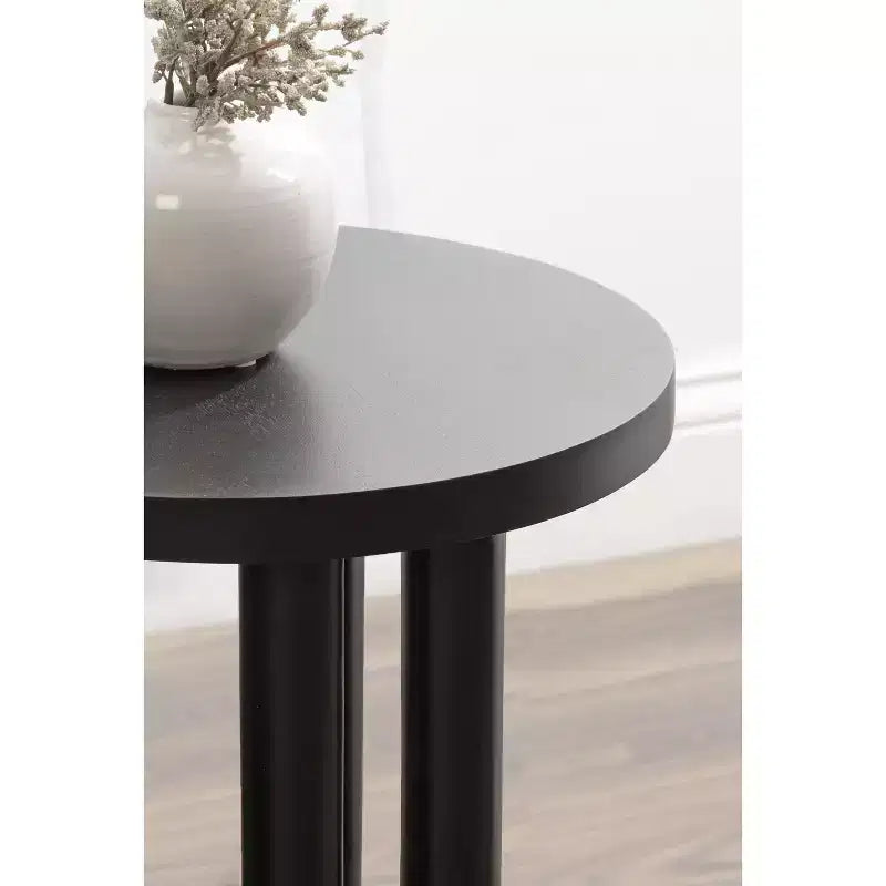 Table d'appoint Kenzo en bois par Kate and Laurel