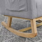 Vatros Chaise d'appoint moderne Fauteuil de salon à dossier haut Fauteuils Chaise à bascule